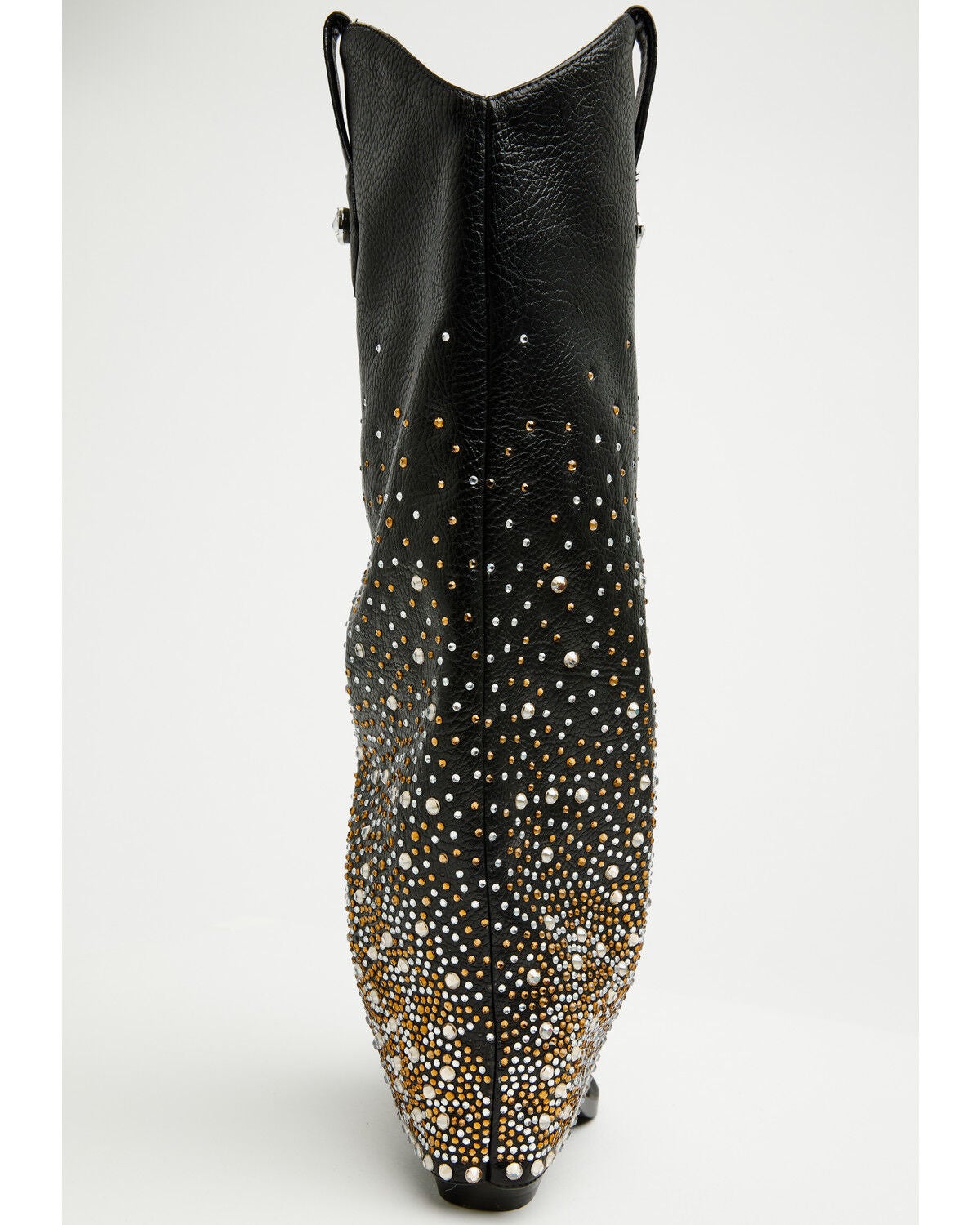 Image #5 - Azalea Wang Women's Beth Rhinestone Tall Fashion Boots - Snip Toe, Black, hi-res