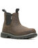 Wolverine Men's Floorhand Romeo Waterproof Work Boot - Steel Toe, Dark Brown, hi-res
