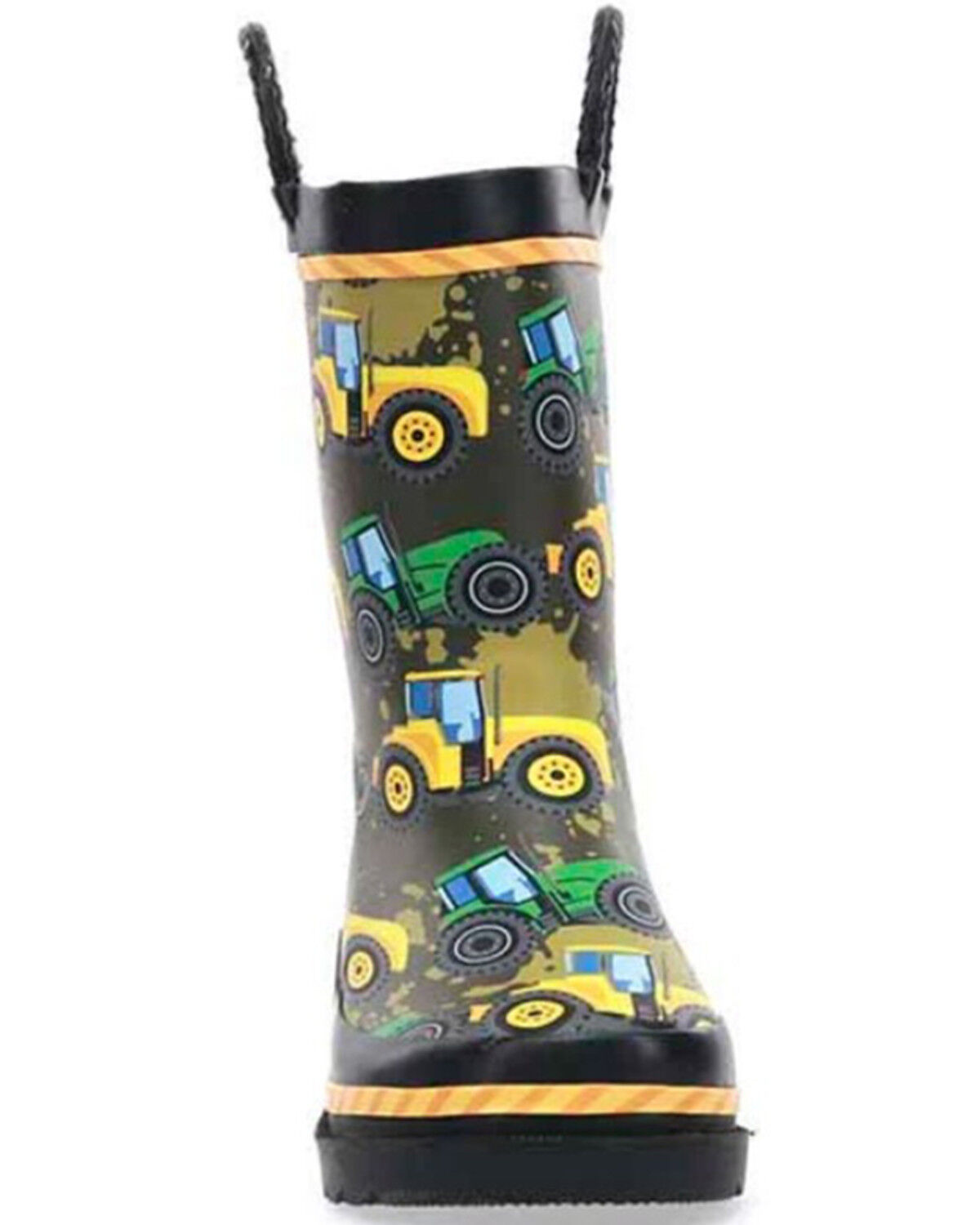 Image #4 - Western Chief Boys' Tractor Tough Rain Boots, Taupe, hi-res