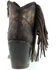Image #5 - Liberty Black Women's Chloe Leopard Print Braided Fringe Western Booties - Snip Toe, Tan, hi-res