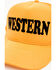 Image #2 - Rodeo Hippie Women's Western Ball Cap, Yellow, hi-res
