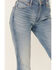 Image #2 - Wrangler Women's Medium Wash Westward Mid Rise Bootcut Stretch Denim Jeans, Medium Wash, hi-res