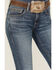 Image #2 - Ariat Women's R.E.A.L. Dark Wash Ella Bootcut Denim Jeans , Dark Wash, hi-res