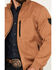 Image #3 - RANK 45® Men's Coolville Bomber Softshell Jacket - Tall, Lt Brown, hi-res