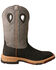 Image #2 - Twisted X Men's Brown CellStretch Western Boots - Broad Square Toe, Brown, hi-res