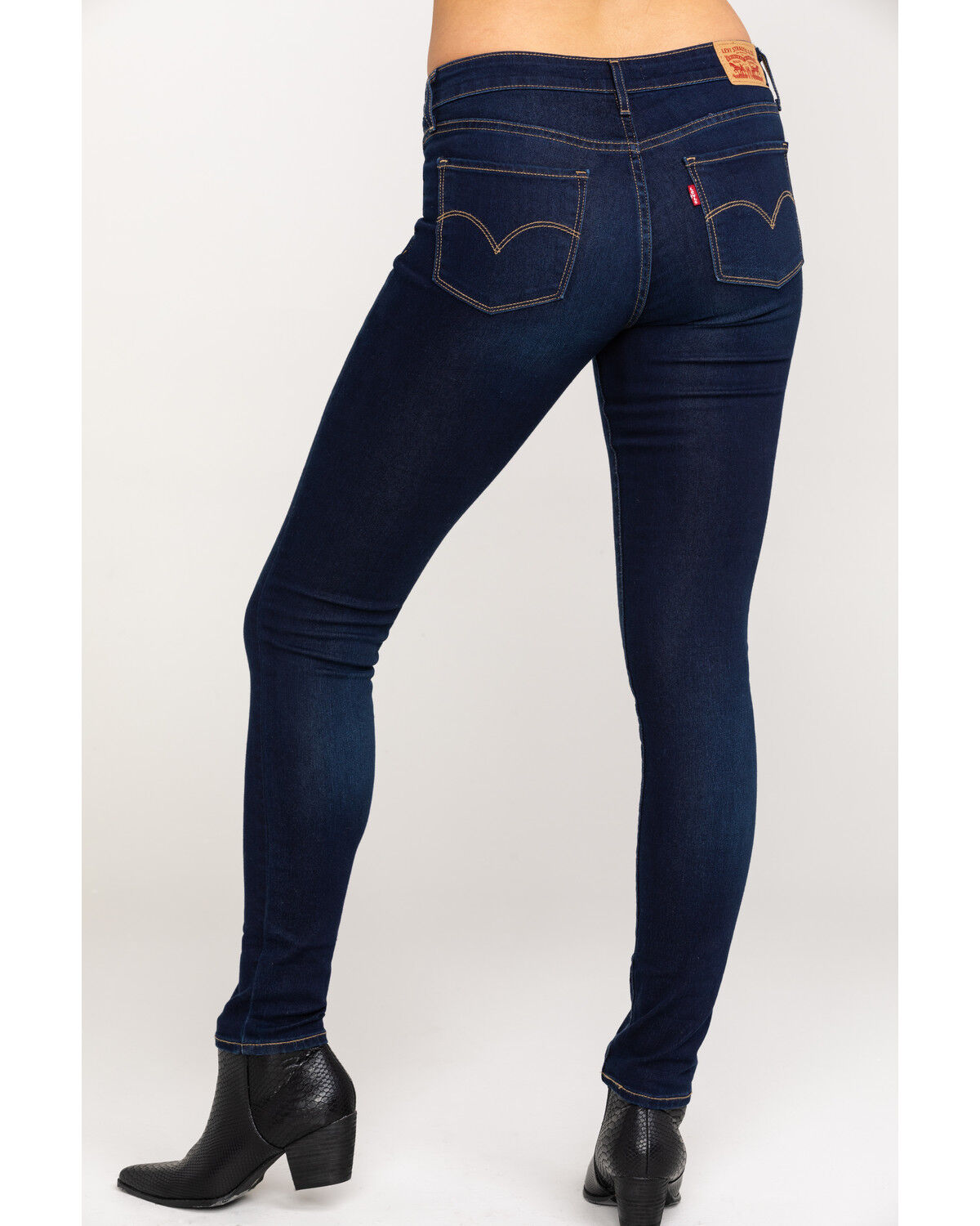 levi's women's 711 skinny ankle jean