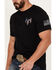 Buckwear Men's Defend Liberty Short Sleeve Graphic T-Shirt, Black, hi-res
