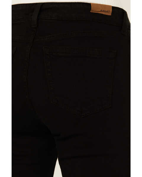 Image #4 - Ariat Women's High Rise Jazmine Kick Flare Jeans , Black, hi-res