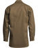 Image #3 - Lapco Men's Solid FR Long Sleeve Button Down Uniform Work Shirt, Beige/khaki, hi-res
