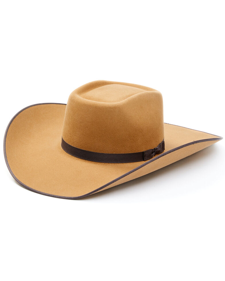 Cody James Men's Sand 5X Fur Felt Western Hat , Sand, hi-res