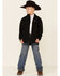 Image #2 - Ariat Boys' 2.0 Softshell Performance Stretch Jacket, Black, hi-res