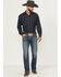 Image #1 - Ariat Men's M4 Silas Dayne Medium Wash Relaxed Bootcut Stretch Denim Jeans, Medium Wash, hi-res