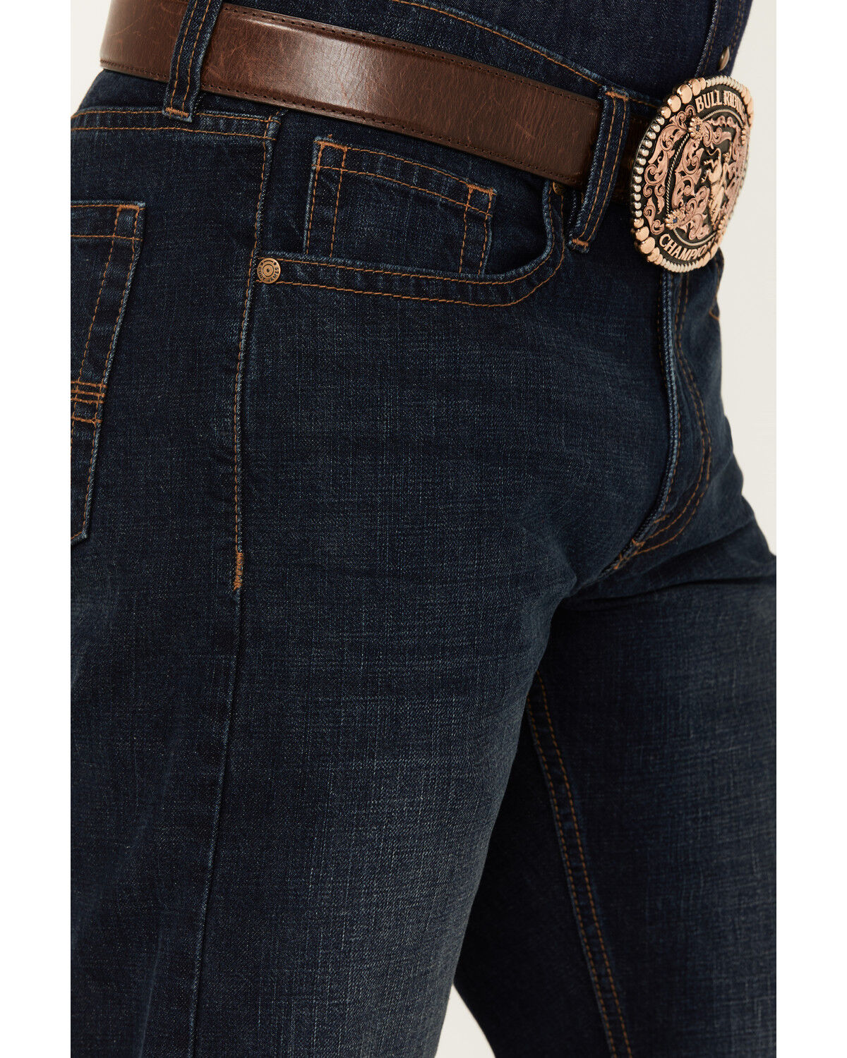Image #2 - Cody James Men's Duke Relaxed Bootcut Denim Jeans, Dark Wash, hi-res
