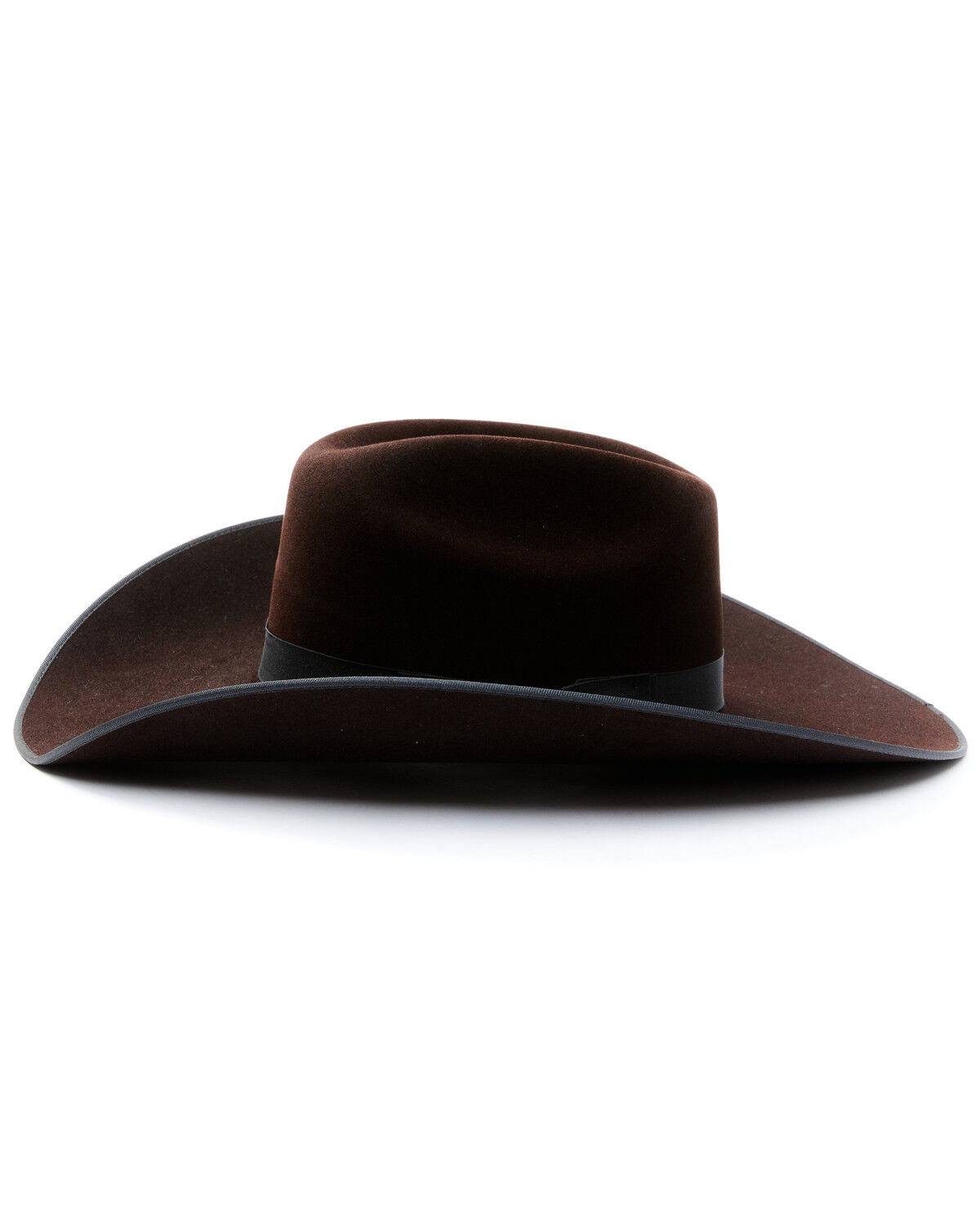 Image #3 - Serratelli 8X Felt Cowboy Hat, Black Cherry, hi-res