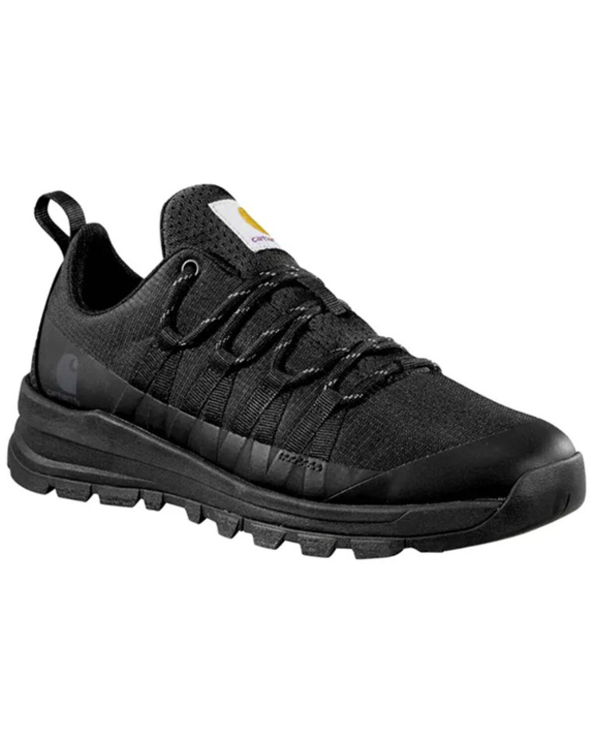 Image #1 - Carhartt Men's Gilmore Ripstop Low Work Shoes - Nano Composite Toe, Black, hi-res