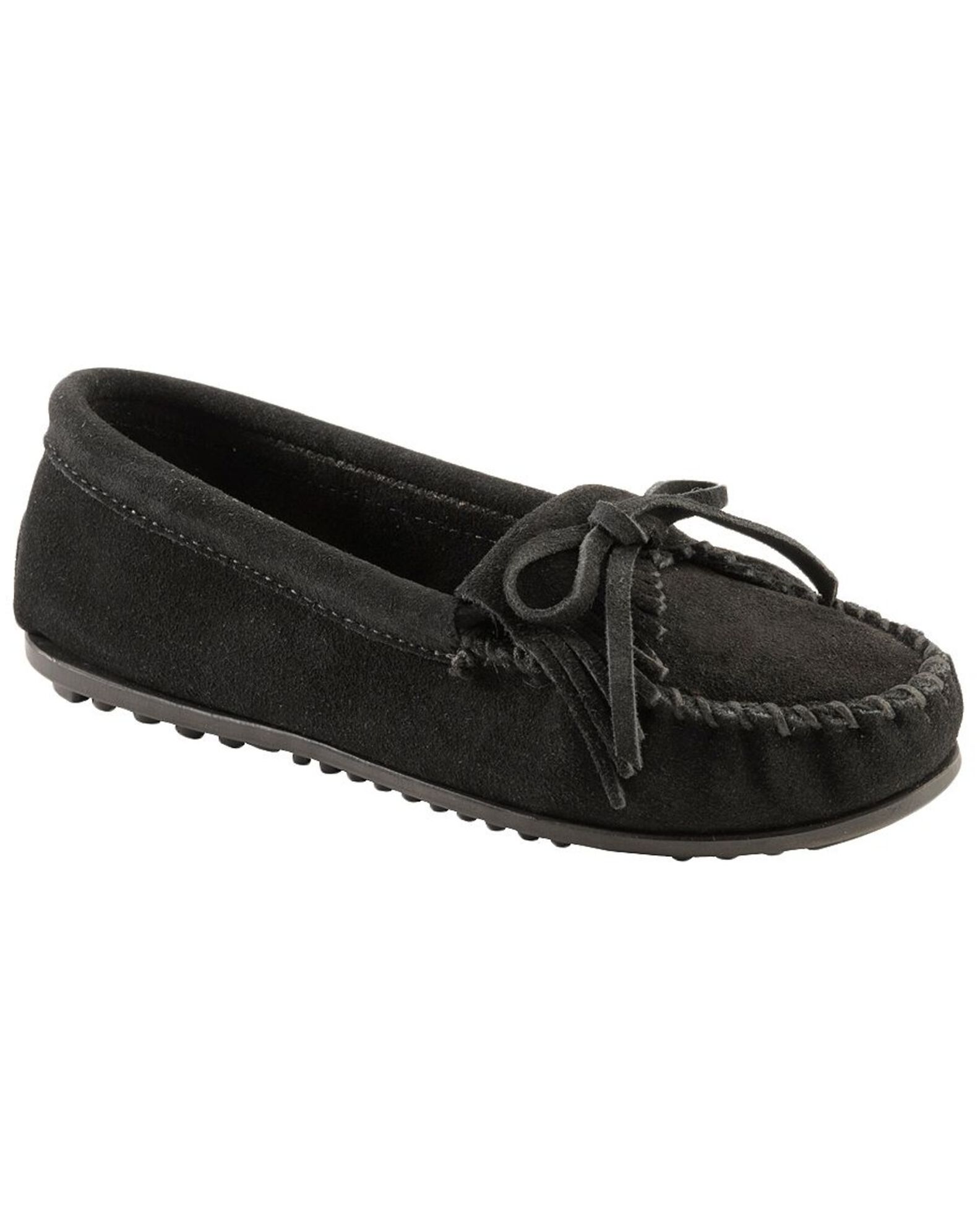 Minnetonka kilty suede clearance moccasin