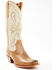 Shyanne Women's Cantina Western Boots - Square Toe , White, hi-res