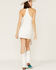 Image #4 - Boot Barn X Double D Women's Exclusive Rhinestone & Fringe Bridal Skirt, White, hi-res