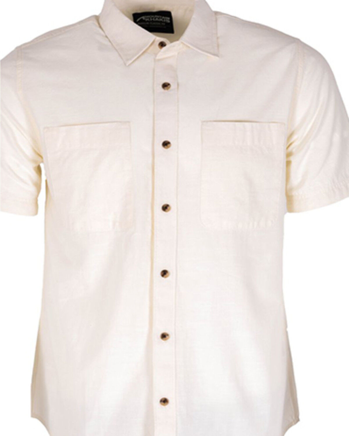 Image #1 - Mountain Khakis Men's Bowman Short Sleeve Button-Down Woven Shirt, Cream, hi-res