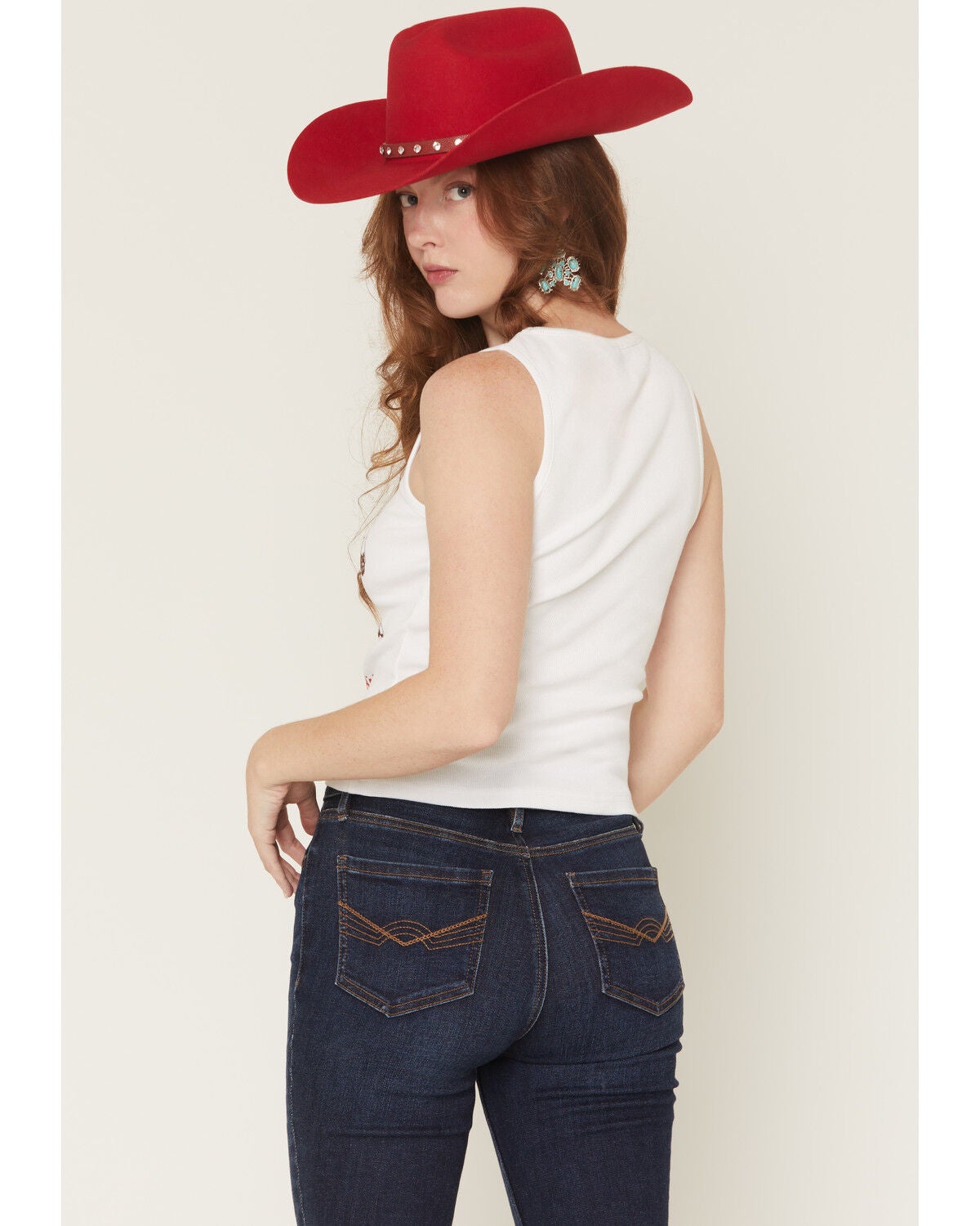 Image #4 - Coors Women's Not My First Rodeo Graphic Tank, White, hi-res