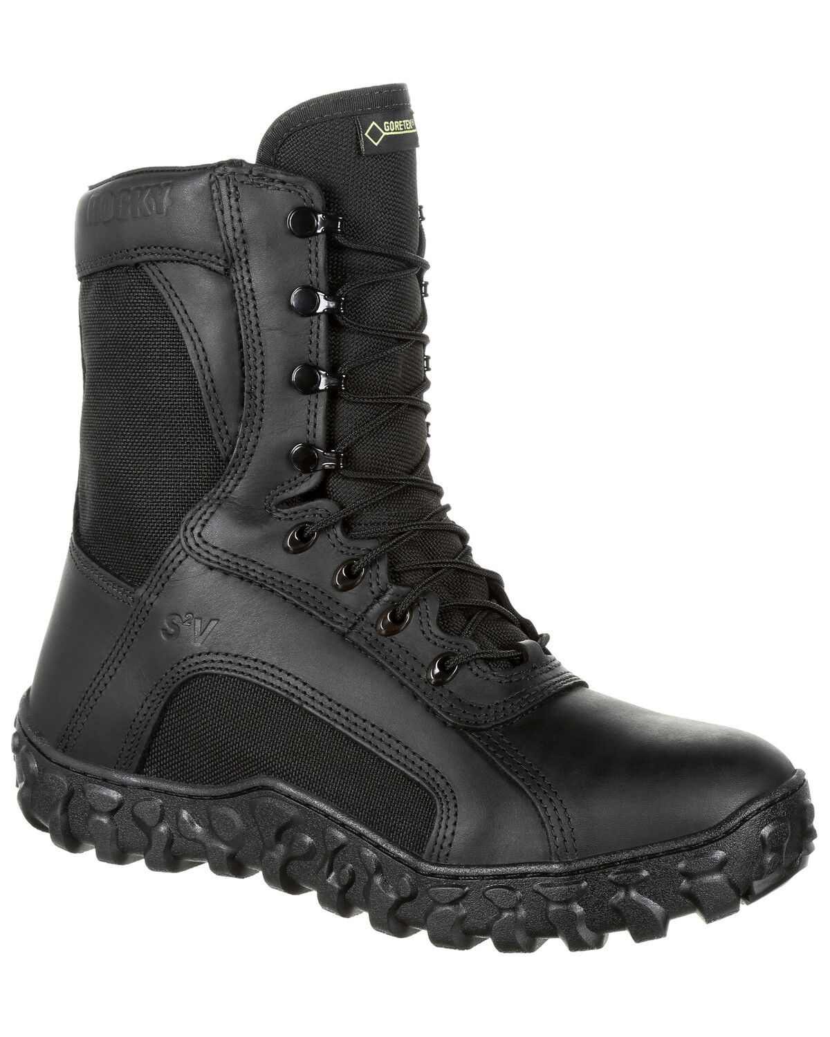 Image #1 - Rocky Men's Waterproof Insulated Tactical Military Boots - Soft Toe, Black, hi-res