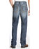 Image #1 - Ariat Men's FR M4 Inherent Boundary Low Rise Bootcut Jeans - Big, Dark Blue, hi-res