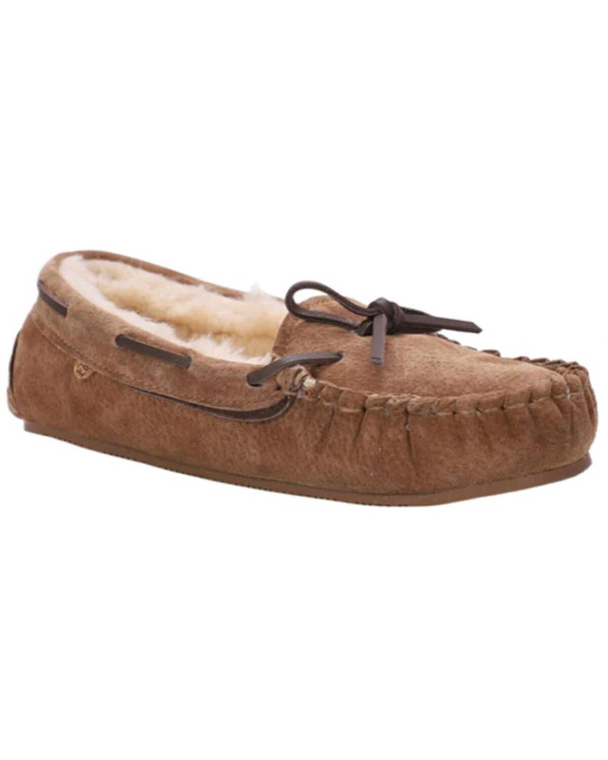 Image #1 - Lamo Footwear Women's Hannah Moccasins, Chestnut, hi-res