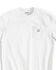 Carhartt Men's Loose Fit Heavyweight Logo Pocket Work T-Shirt - Big & Tall, White, hi-res