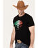 Image #2 - Moonshine Spirit Men's Sombrero Short Sleeve Graphic T-Shirt, Black, hi-res