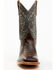 Image #8 - Cody James Men's Montana Western Boots - Broad Square Toe, Brown, hi-res