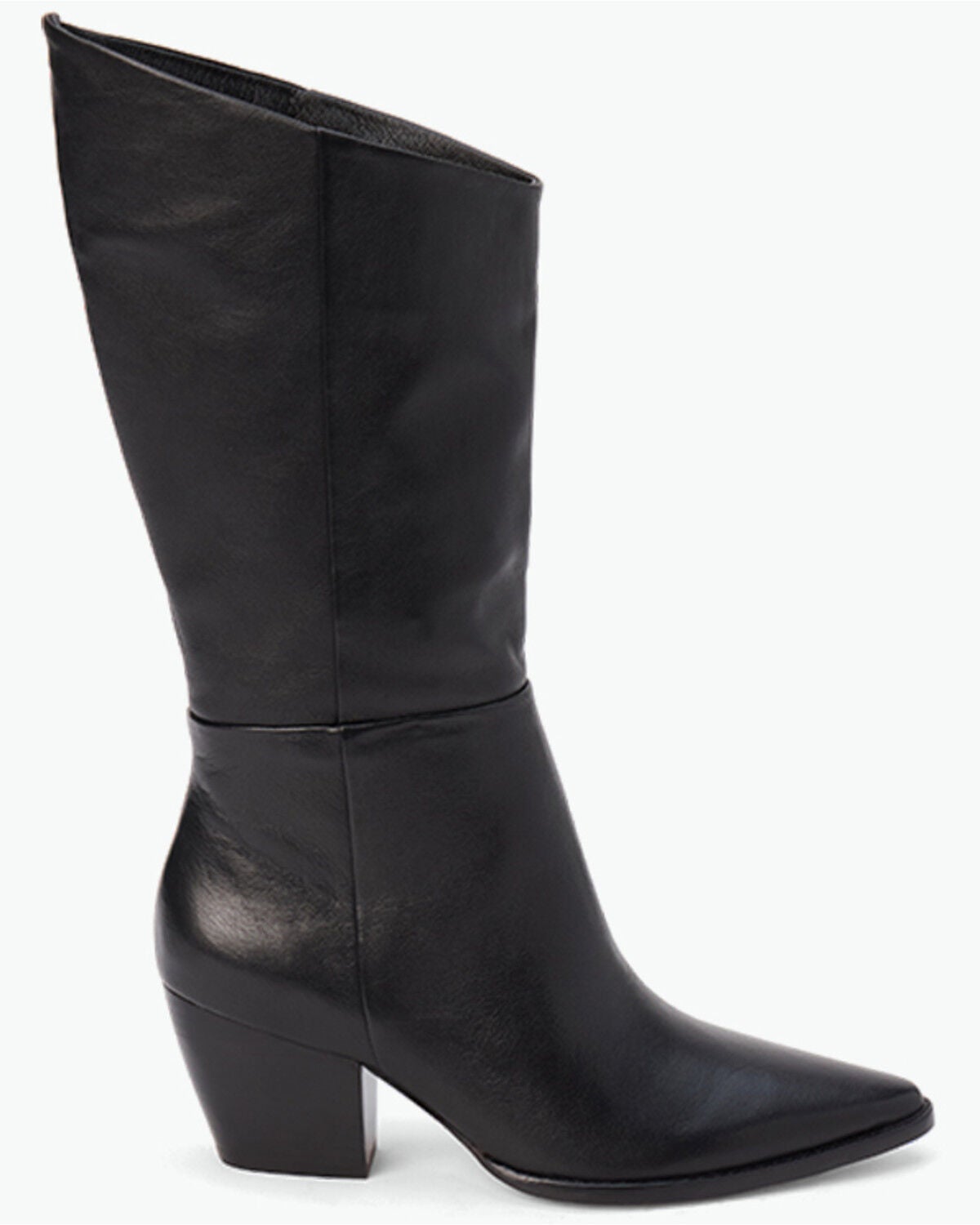 Image #2 - Matisse Women's Edie Mid Calf Western Boots - Round Toe, Black, hi-res
