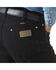Image #3 - Wrangler Men's Cowboy Cut Straight Active Flex Stretch Denim Jeans, Black, hi-res