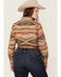 Image #4 - Ariat Women's Chimayo Southwestern Print Kirby Long Sleeve Stretch Button-Down Western Shirt - Plus, Multi, hi-res