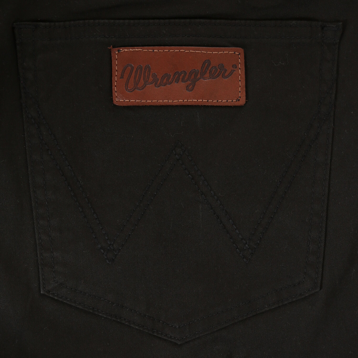 Image #6 - Wrangler Retro Men's Slim Fit Straight Leg Jeans, Black, hi-res