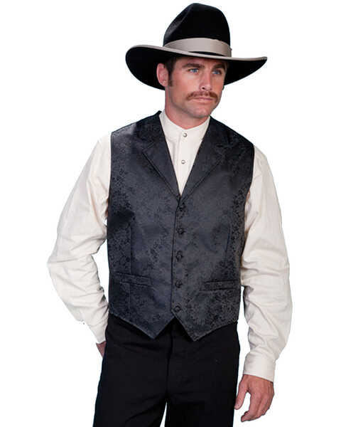 Rangewear by Scully Men's Dragon Vest, Black, hi-res
