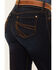 Image #4 - Shyanne Women's Tess Mid Rise Trouser Stretch Denim Riding Jeans, Dark Wash, hi-res