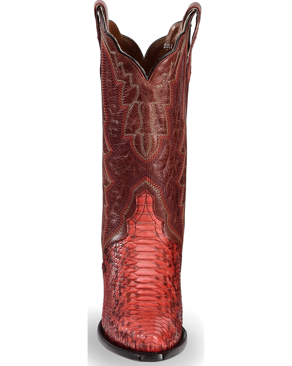 cowboy boots women red