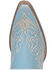 Image #6 - Dingo Women's Flirty N' Fun Western Boots - Snip Toe, Light Blue, hi-res
