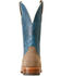 Ariat Men's Circuit Rockridge Western Boots - Broad Square Toe, Grey, hi-res