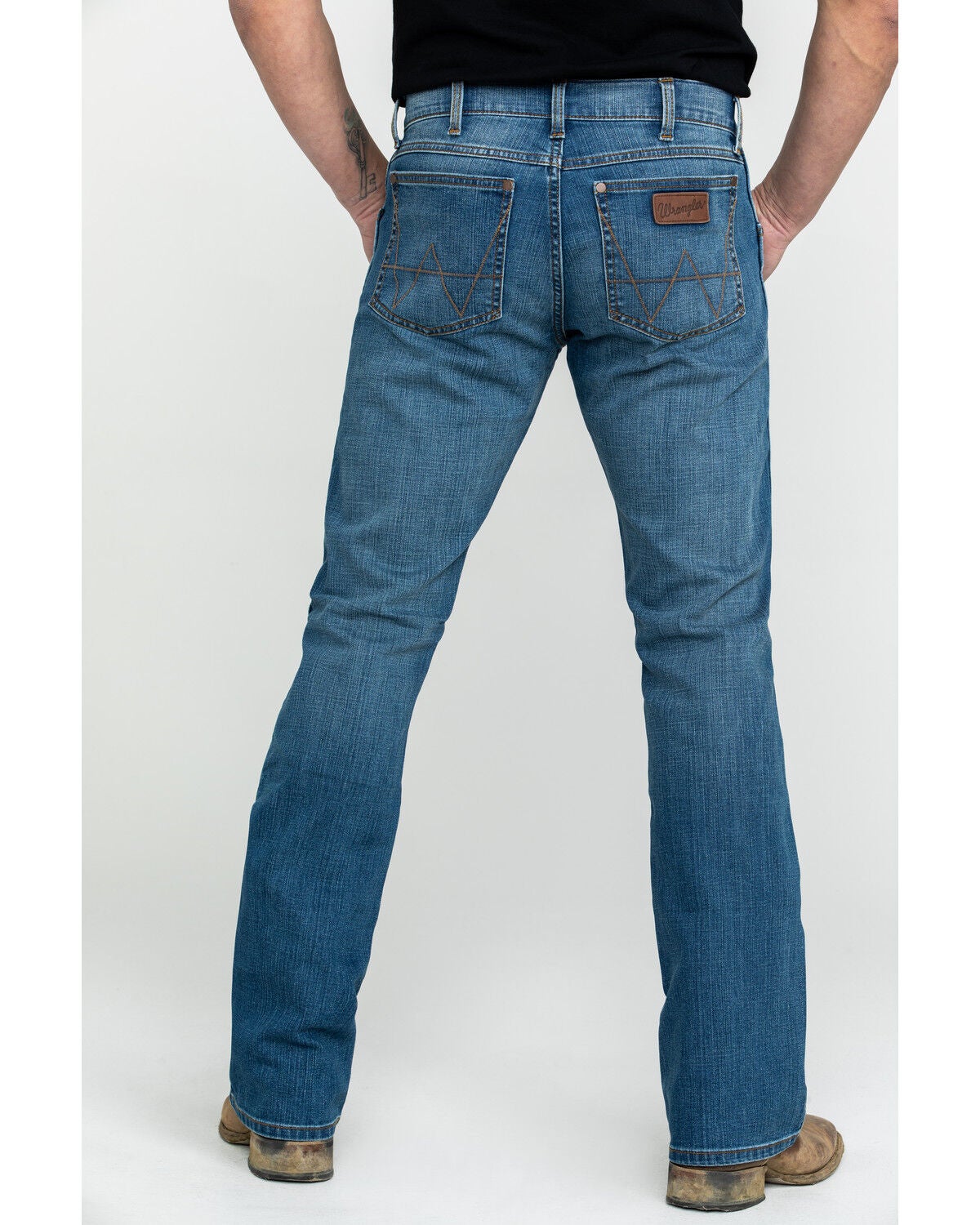 wrangler retro bearcreek slim boot jeans