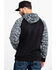 Image #2 - Ariat Men's Patriot Hooded Sweatshirt , Black, hi-res