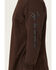 Image #3 - Hawx Men's Logo Graphic Work T-Shirt, Brown, hi-res