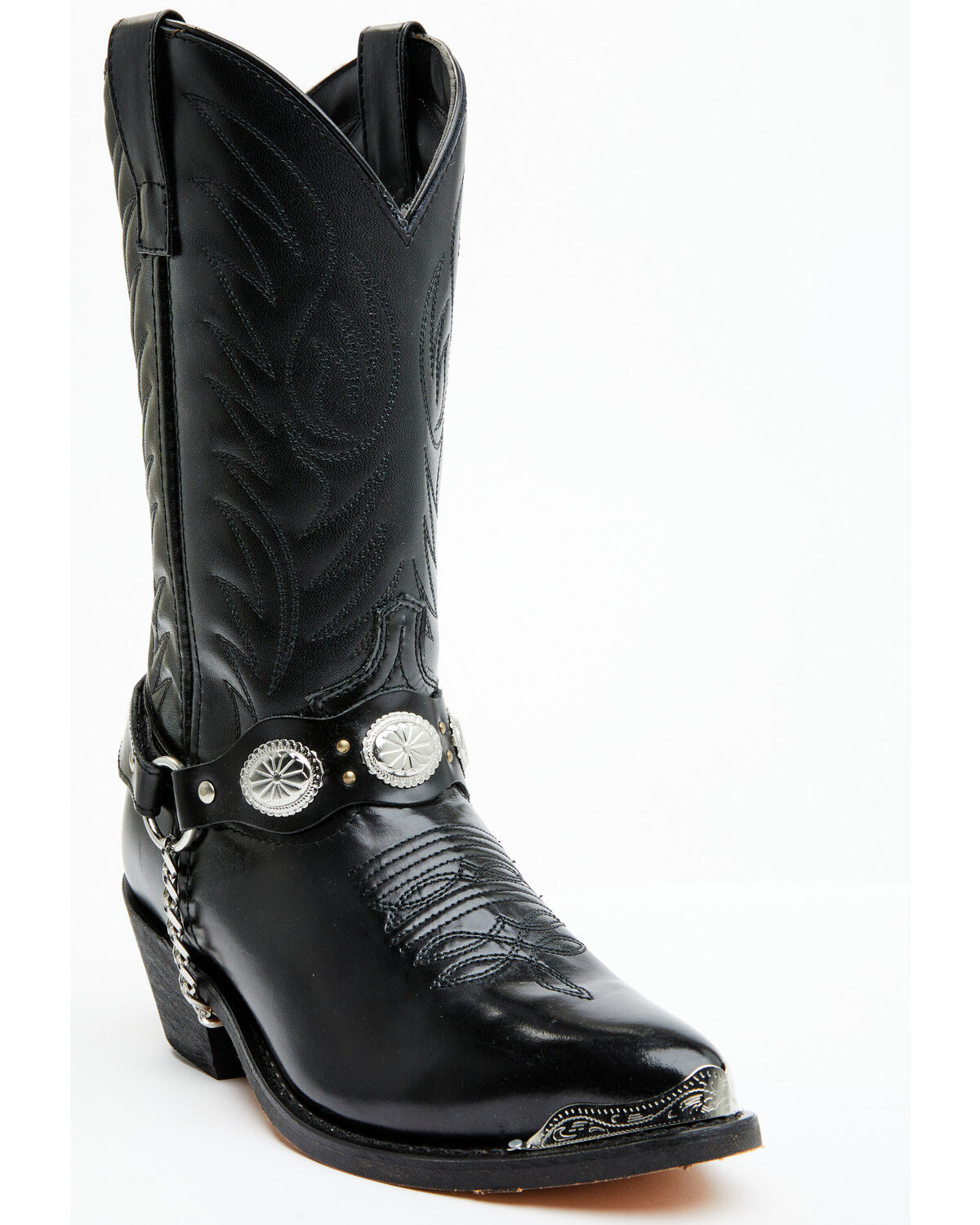 pointed steel toe cowboy boots