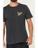 Image #3 - Brixton Men's Keller Eagle Short Sleeve Graphic T-Shirt, Black, hi-res