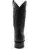 Image #5 - Ferrini Men's Wyatt Western Boots - Square Toe, Black, hi-res