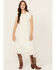 Image #1 - Cleobella Women's Allegra Midi Dress, Ivory, hi-res