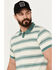 Image #2 - Brixton Men's Proper Polo, Green, hi-res