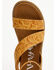 Image #6 - Very G Women's Sylvie Tooled Sandals, Tan, hi-res