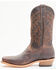Moonshine Spirit Men's Cutaway Western Boots - Square Toe, Brown, hi-res