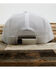Image #3 - Lazy J Ranchwear Men's Red Stock Ball Cap, White, hi-res